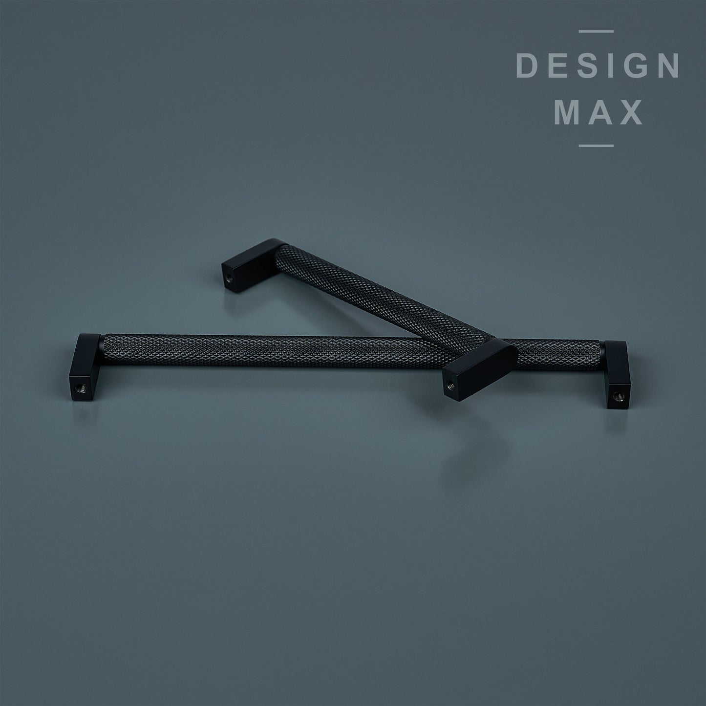 Premium Solid Matte Black Cabinet Pull Handles