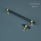 Knurled Solid Brass Drawer Pull Handles