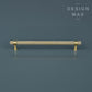 Gold Knurled Brass Cabinet Pull Handles