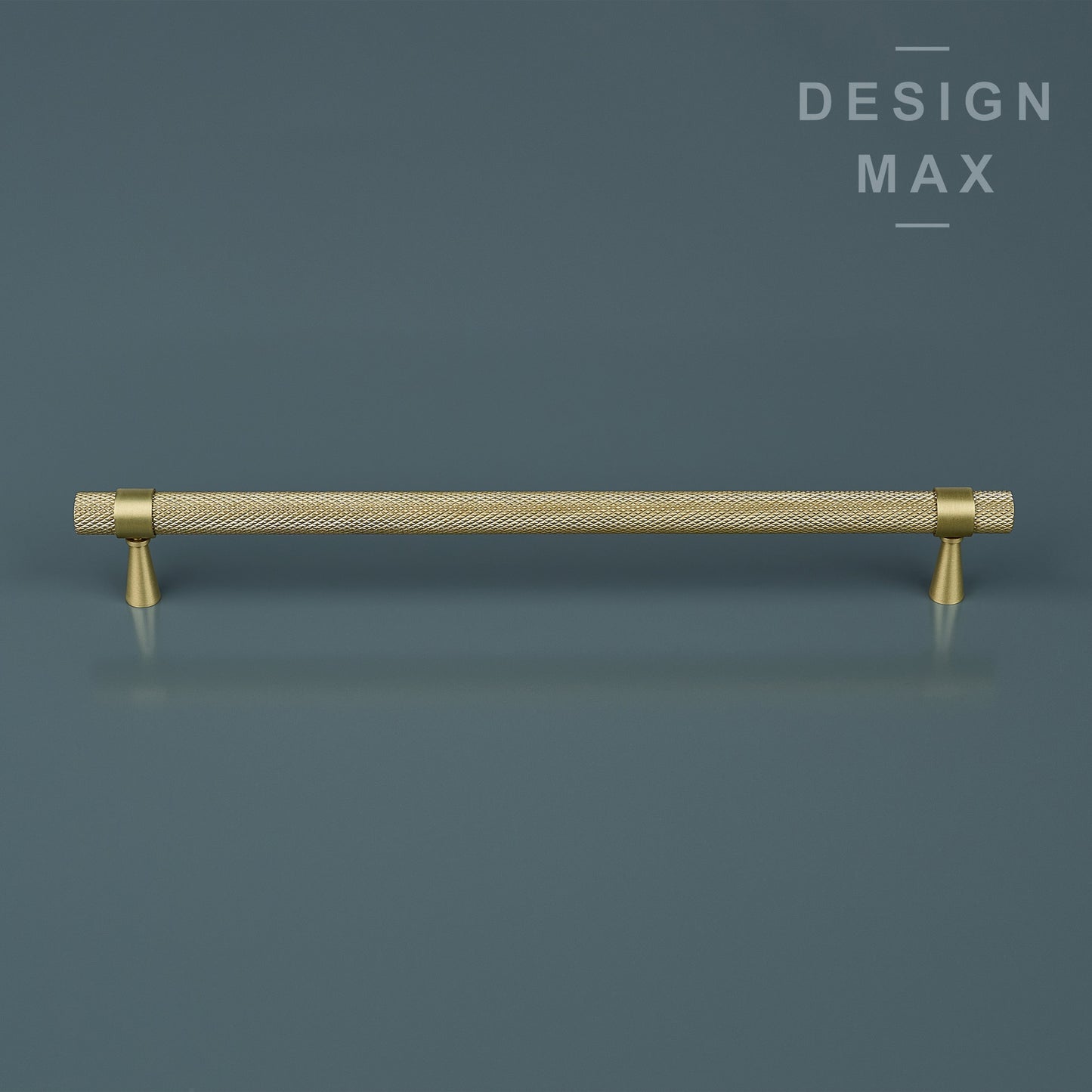 Gold Knurled Brass Cabinet Pull Handles