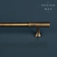 Signature Antiqued Brass Cabinet Pull Handles