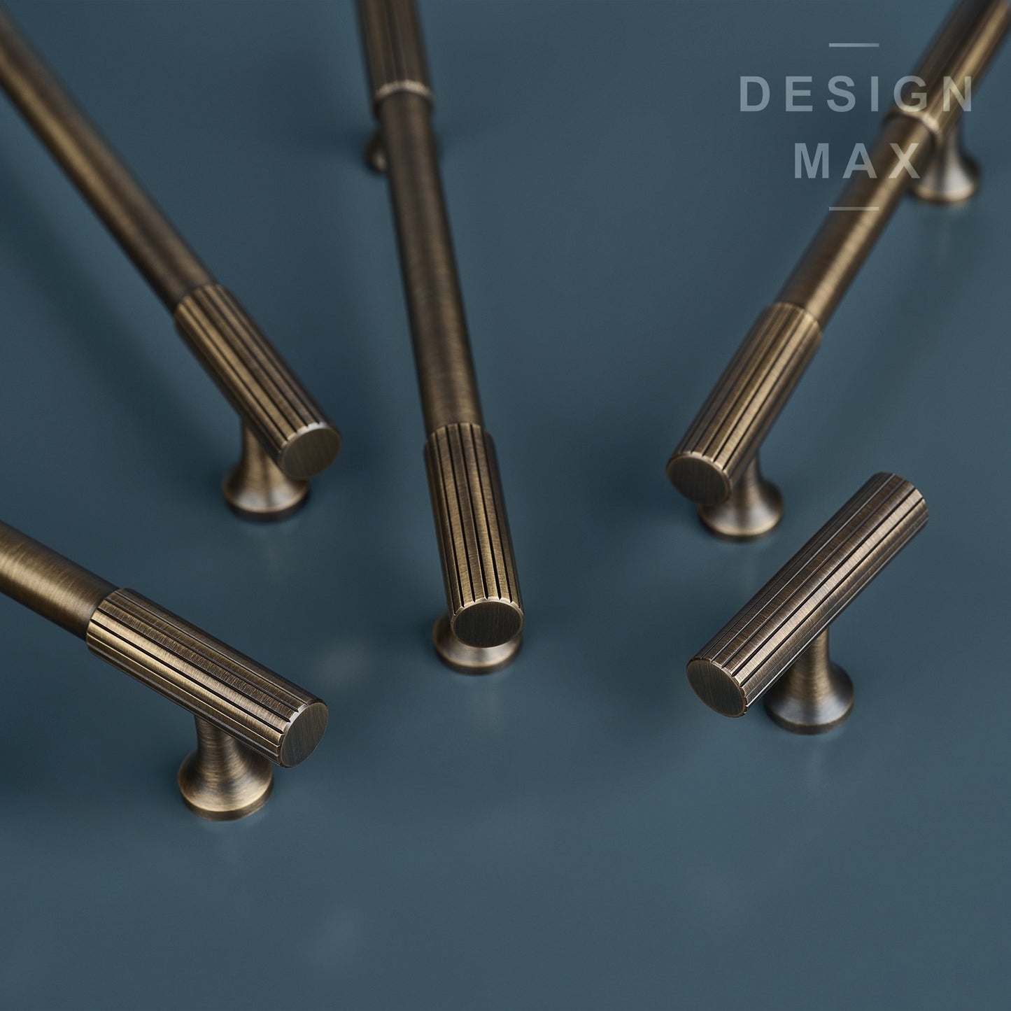 Signature Antiqued Brass Cabinet Pull Handles