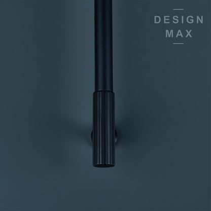 Signature Matte Black Modern Striped Pull Handles