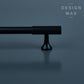 Signature Matte Black Modern Striped Pull Handles