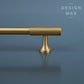 Signature Matte Brass Modern Striped Pull Handles