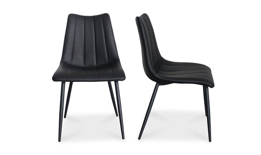 Alibi Dining Chair Matte Black - Set Of Two