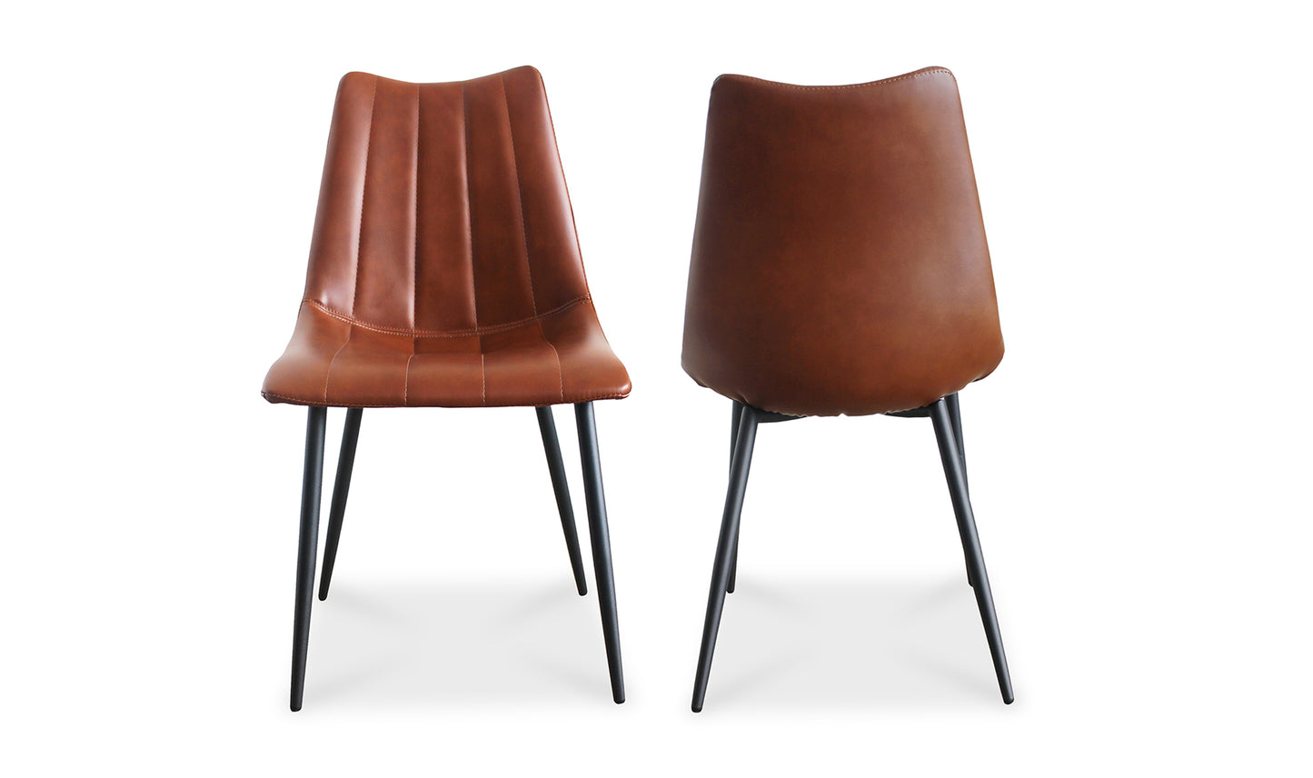 Alibi Dining Chair Brown - Set Of Two