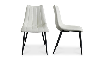 Alibi Dining Chair Ivory - Set Of Two