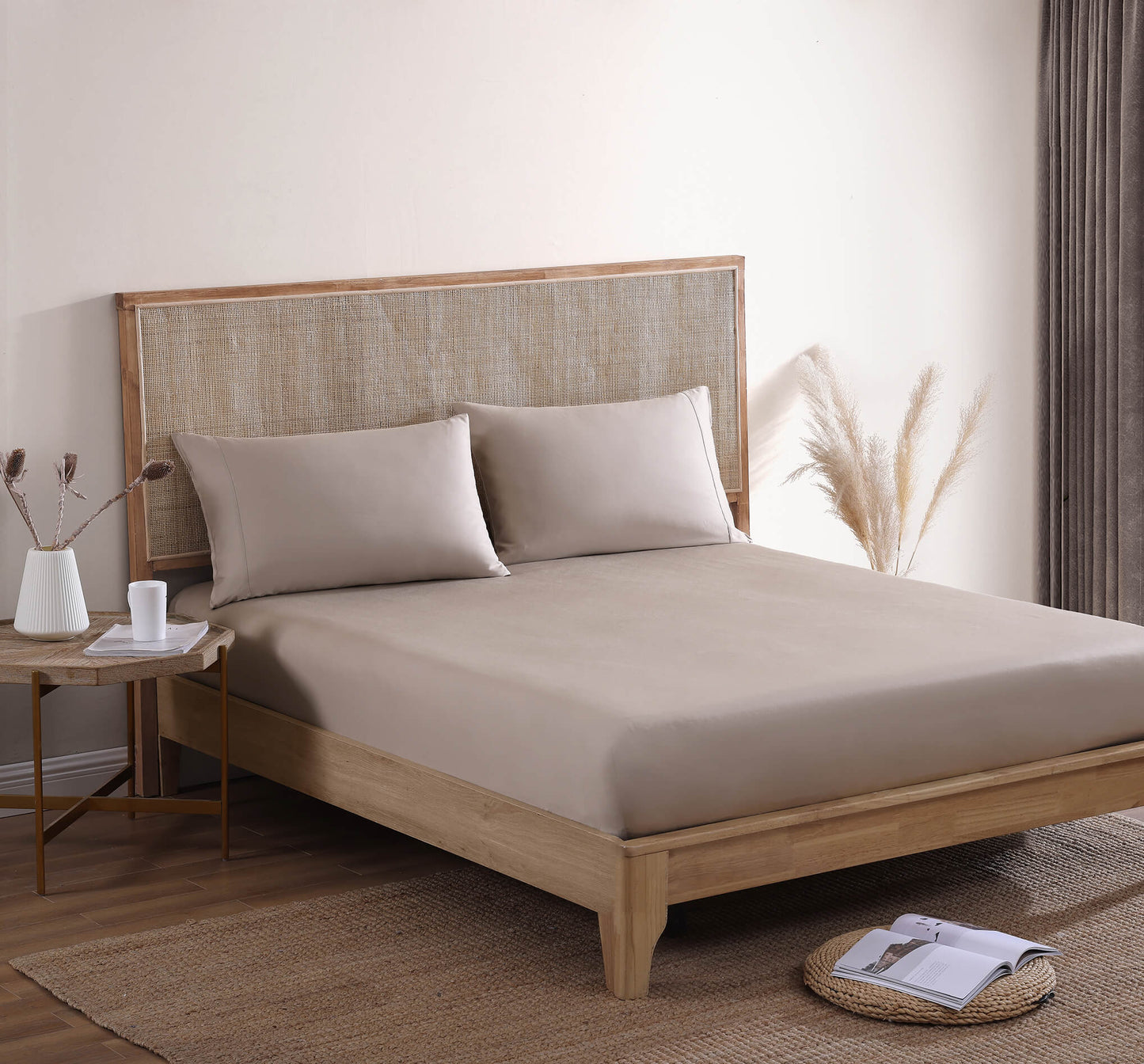 Natural Premium Bamboo Sheet Set