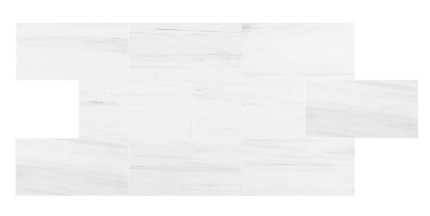 TCSC | Bianco Dolomite Classic Marble Polished Floor and Wall Tile - Livfloors Collection