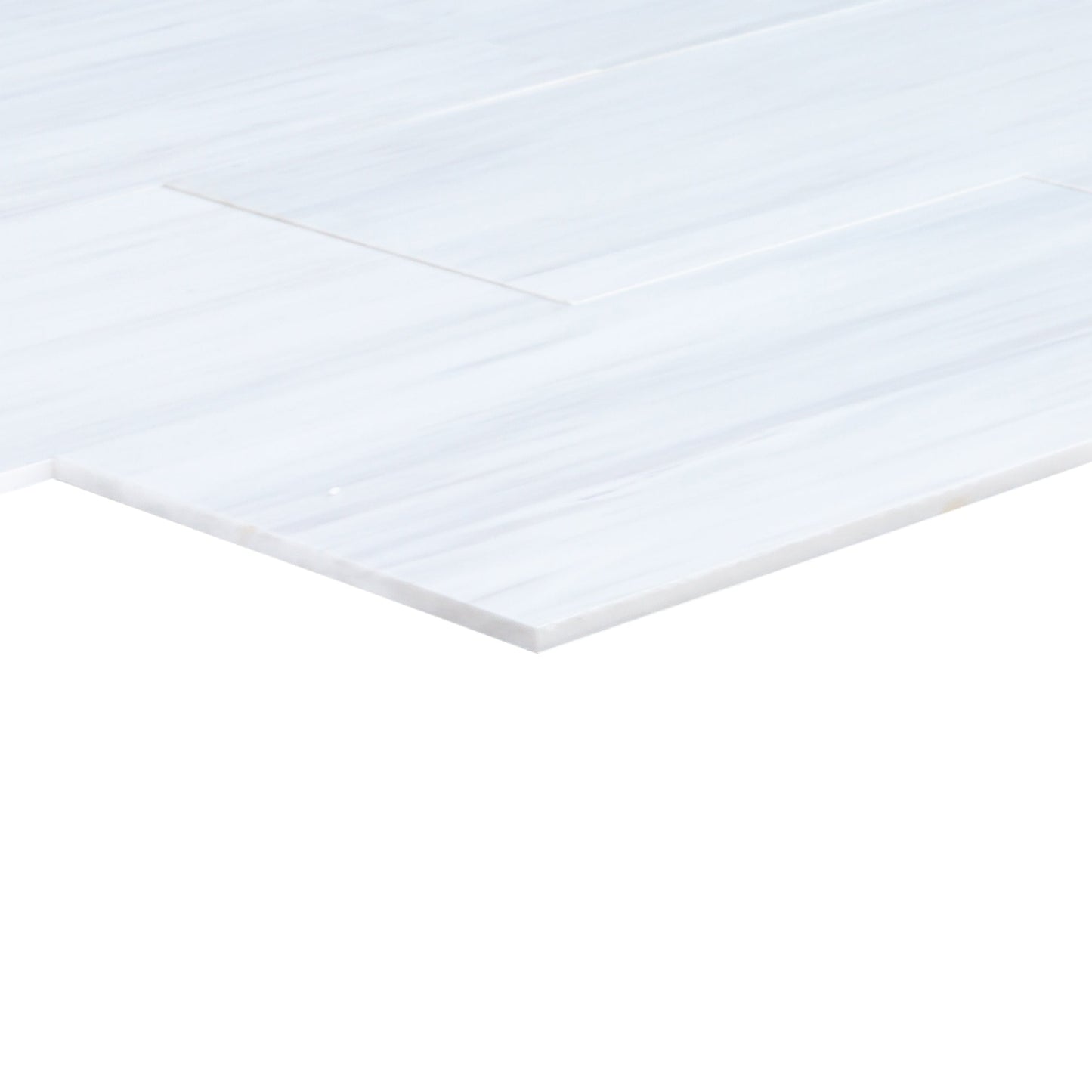 TCSC | Bianco Dolomite Platinum Marble 12"x24" Polished Floor and Wall Tile - Livfloors Collection