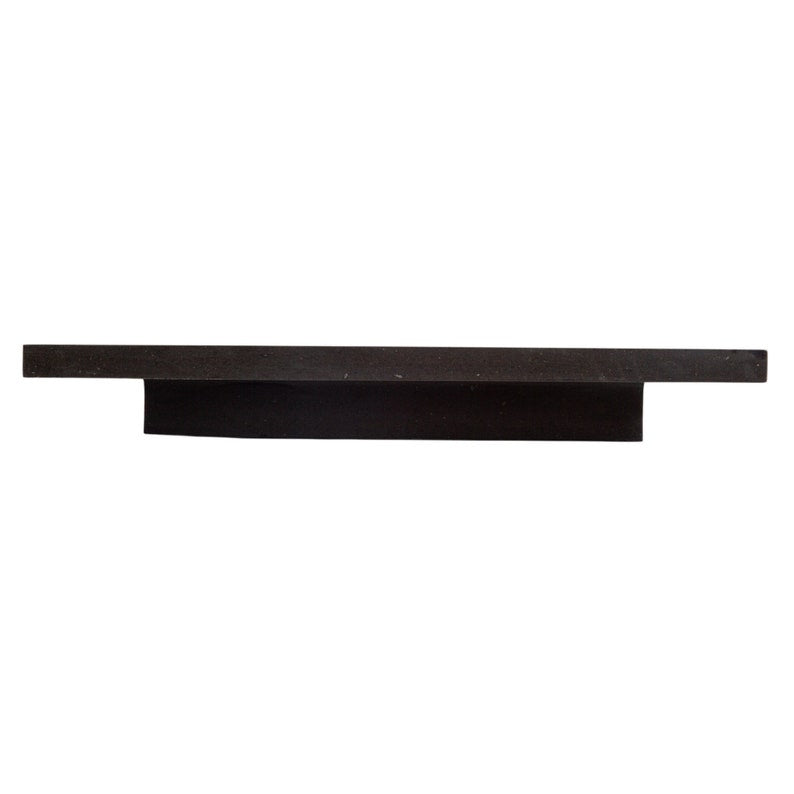 TCSC | Black Andesite Natural Stone Rectangular Sink Honed/Matte (W)20" (L)33" (H)6"