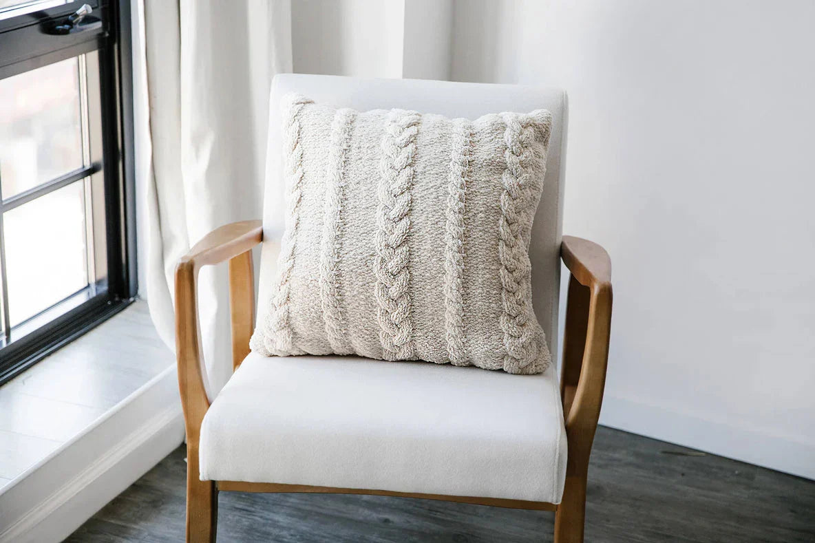 Braided Throw Pillow