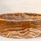 Brown Onyx Translucent Natural Stone Above Vanity Bathroom Sink Polished (D)16" (H)5"