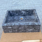 TCSC | Bursa Gray Marble Rectangular Stone Above Vanity Bathroom Sink Polished (W)12" (L)18" (H)6"