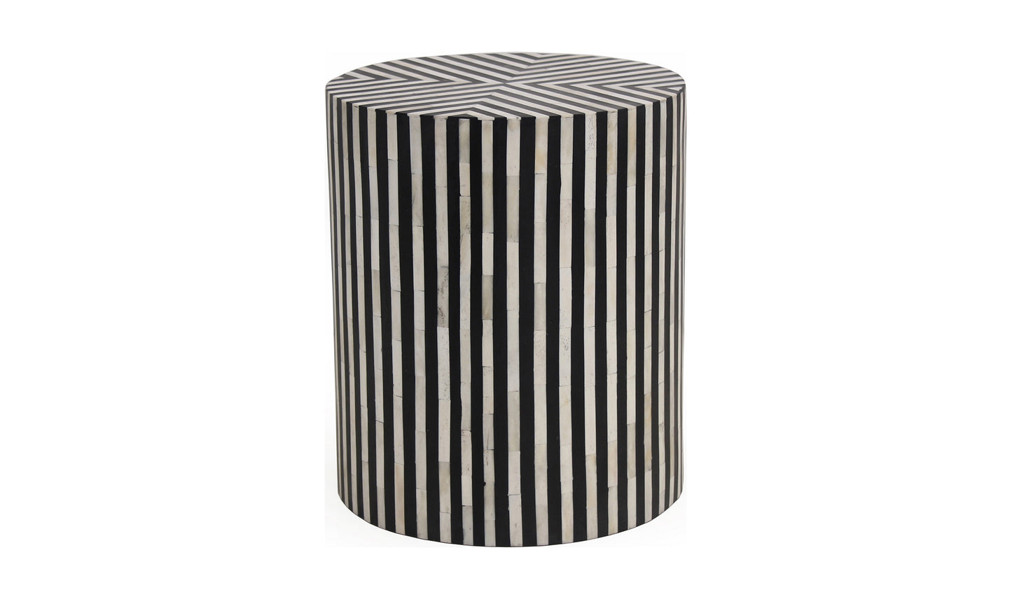 CHAMEAU SIDE TABLE BLACK