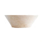 TCSC | Cappuccino Beige Marble V-Shape Tapered Above Vanity Bathroom Sink Polished (D)16" (H)6"