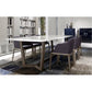 Marble Dining Table Rectangular Polished and Eased Edge