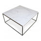 TCSC | Marble Coffee Table Square Polished and Eased Edge