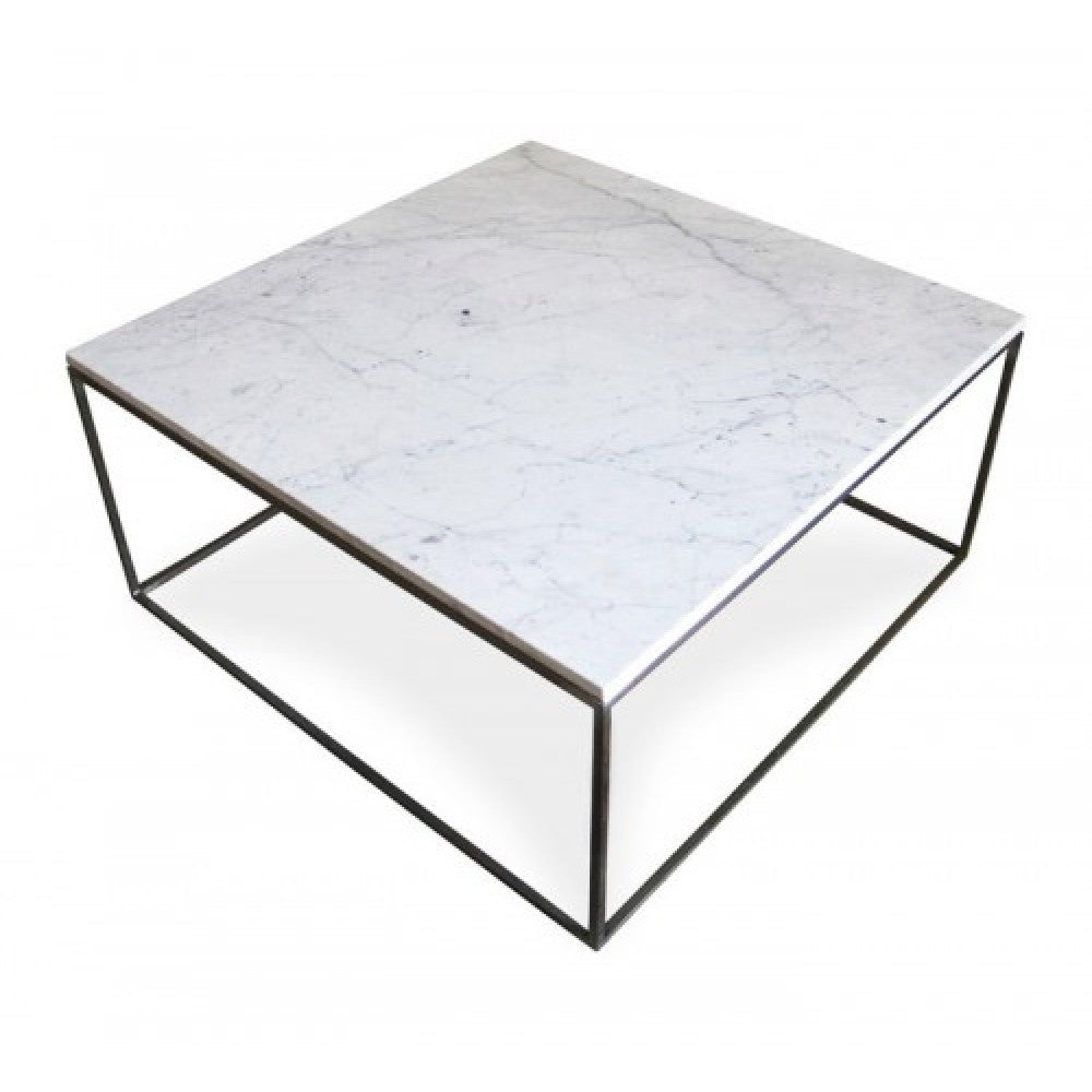 TCSC | Marble Coffee Table Square Polished and Eased Edge