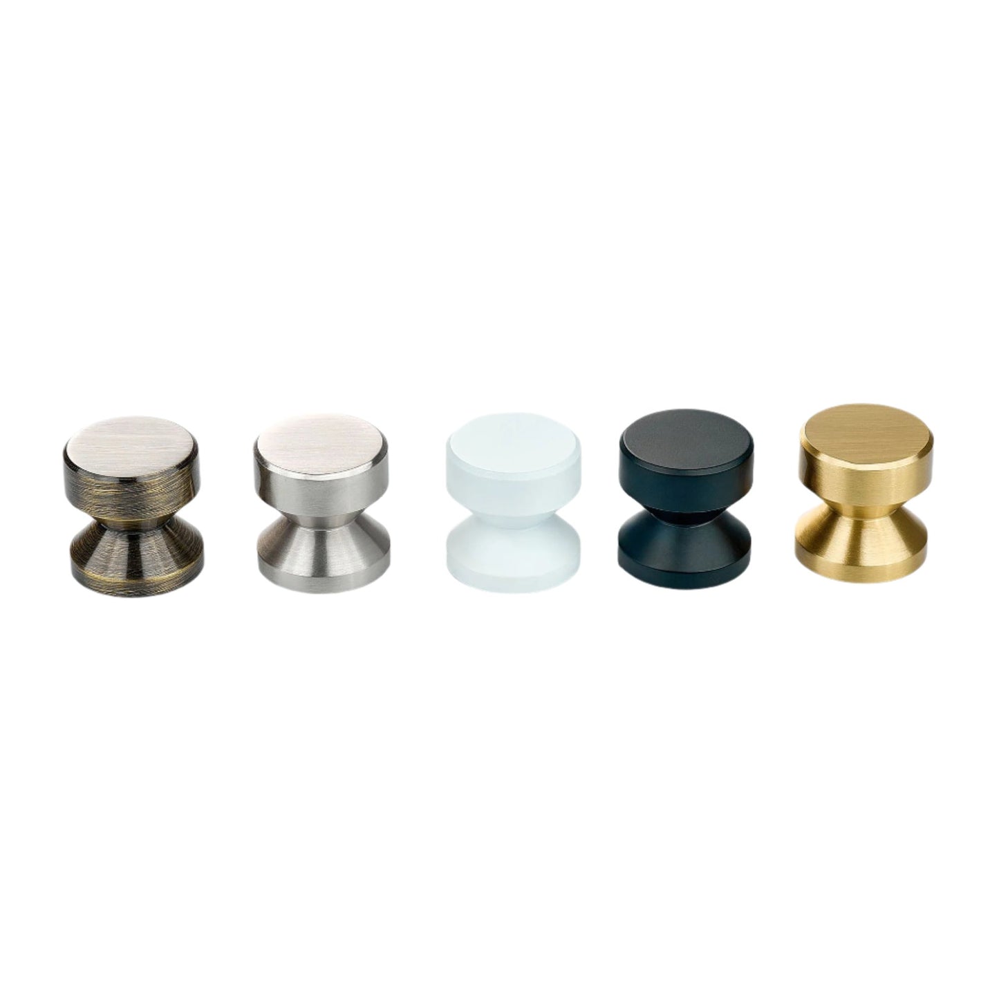 Cylinder Solid Brass Cabinet Knob