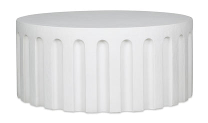 Eris Outdoor Coffee Table White