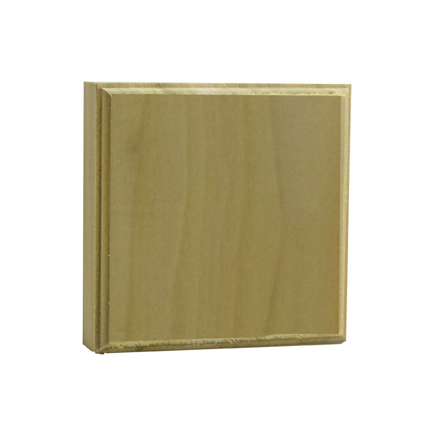 EWAP41 Hardwood Casing Corner Block 1 inch x 4 inch Square