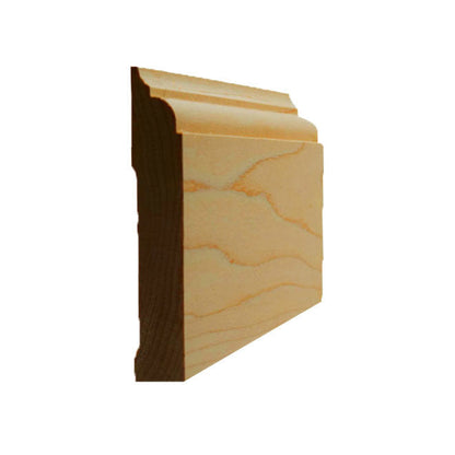 EWBB22 Nose and Cove 3-1/2 inch Baseboard Moulding