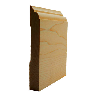 EWBB23 Nose and Cove 5-1/4 inch Tall Baseboard Moulding