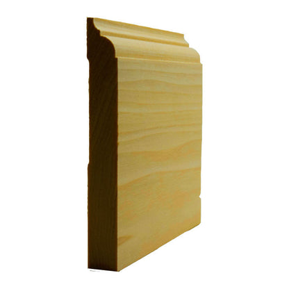 EWBB23 Nose and Cove 5-1/4 inch Tall Baseboard Moulding