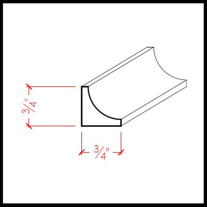 EWCC12 Cove Trim Moulding