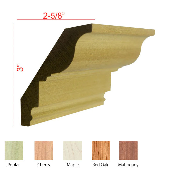 EWCR47 Colonial Crown Moulding Trim