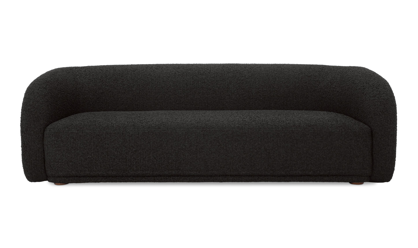 Faye Sofa Black Boucle