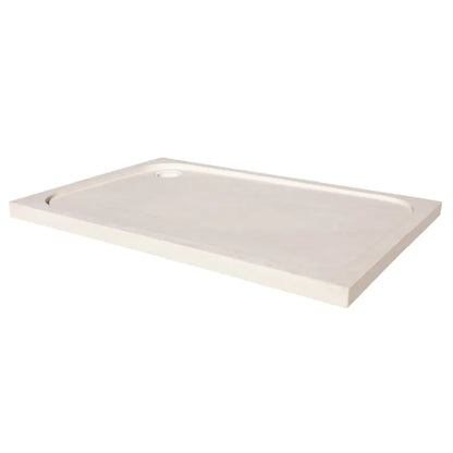 TCSC | Shell Stone Limestone Rectangular Shower Base Hand-carved from Solid Block (W)36" (L)48"