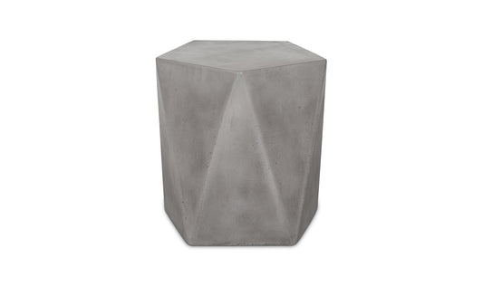 Gem Outdoor Stool Dark Grey