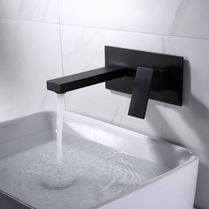 Bathroom Sink Faucet Bathroom Sink Faucet matte Black Wall Mounted Bathroom Basin Sink Faucet