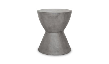 Hourglass Outdoor Stool Dark Grey