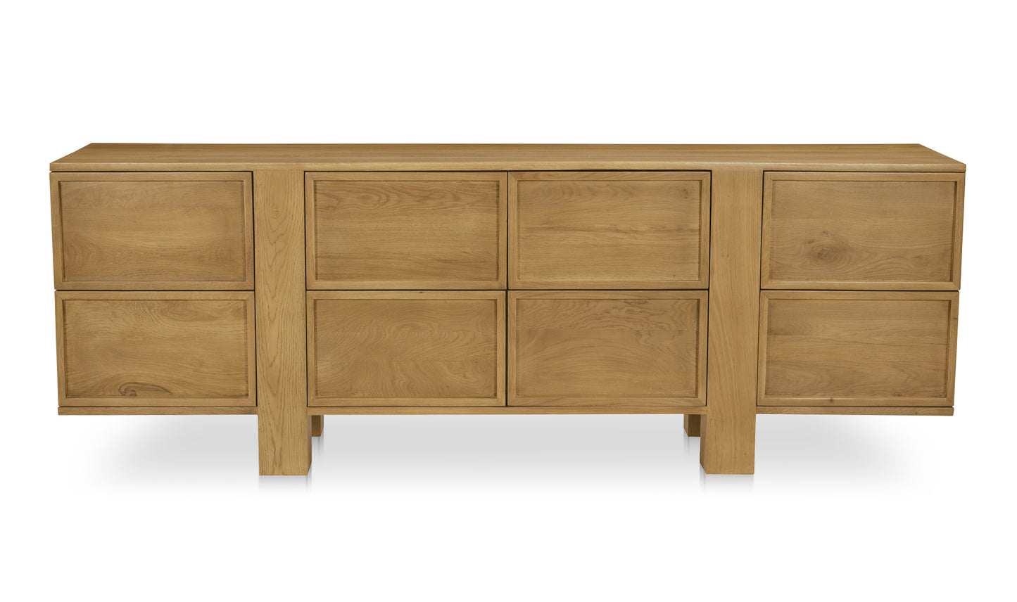 Henley 8 Drawer Dresser Brown