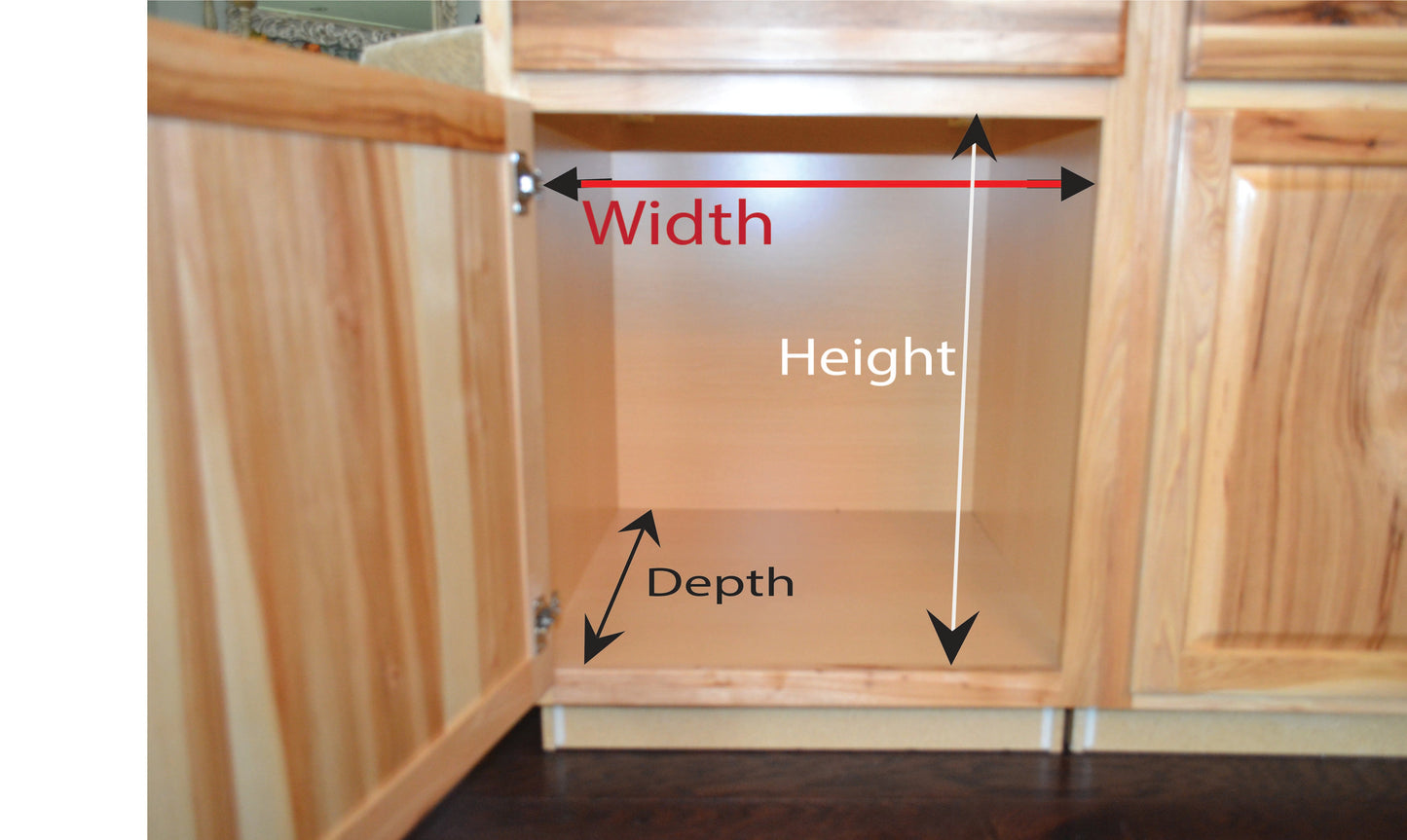 4" Drawer Top / 6" Drawer Bottom #012