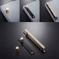 Modern Cabinet Handles with Backplates