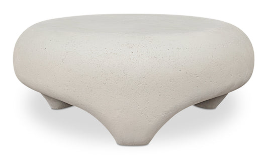 Ines Outdoor Coffee Table White