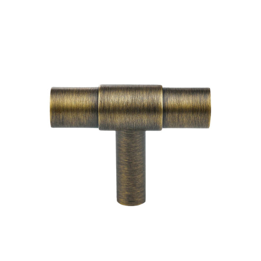 Celio Antique Solid Brass Cabinet T Knob