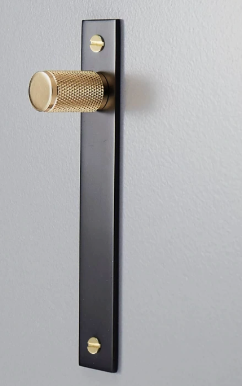 Modern Cabinet Handles with Backplates