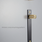 Modern Cabinet Handles with Backplates