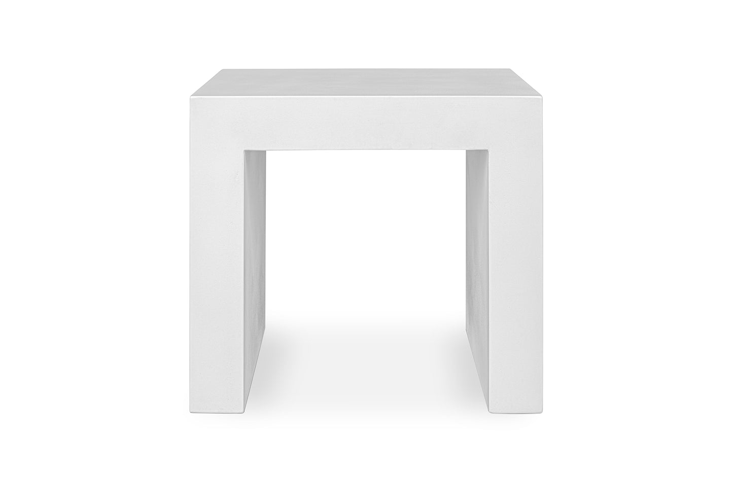 Lazarus Outdoor Stool White