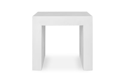 Lazarus Outdoor Stool White