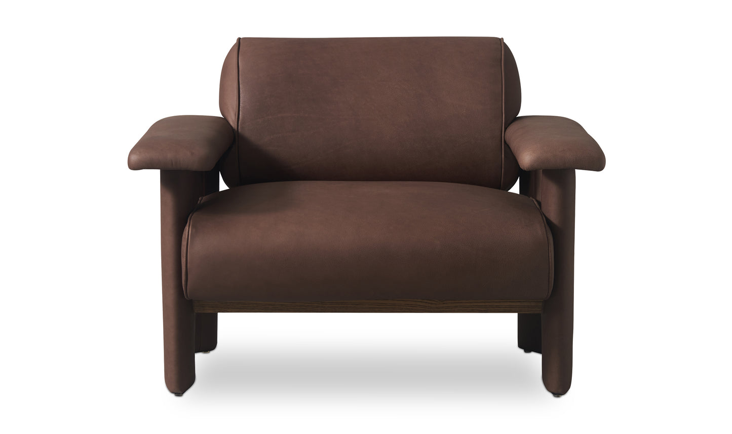 Marcello Lounge Chair Dark Brown