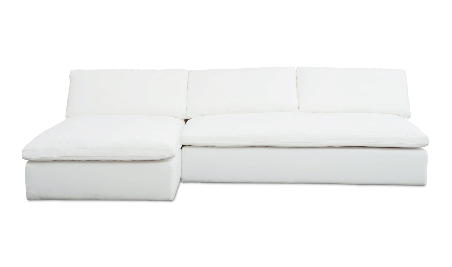 Miles Outdoor Modular 2 Piece White