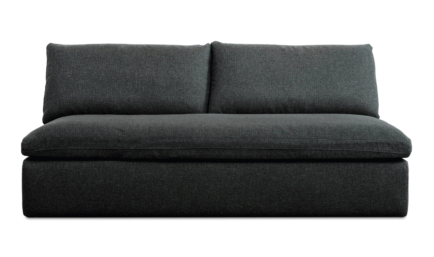 Miles Outdoor Sofa Speckled Charcoal