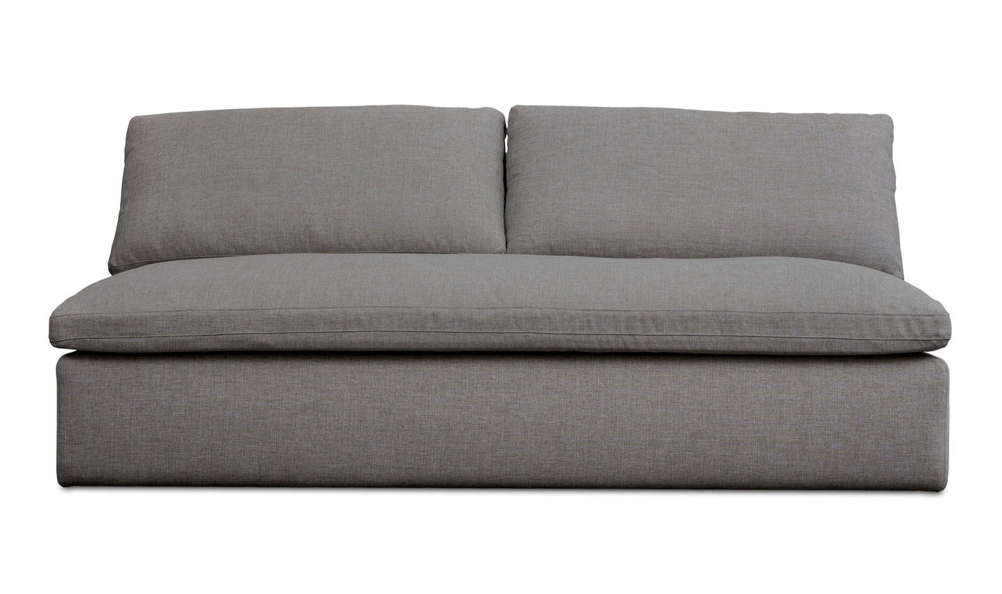 Miles Outdoor Sofa Speckled Light Grey